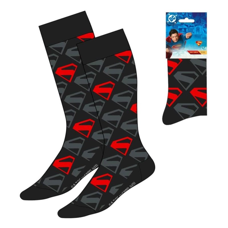 DC Comics - Chaussettes Logo Superman Black 38-45