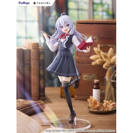 Wandering Witch: The Journey of Elaina - Statuette Tenitol Tall Elaina School Uniform Ver. 29 cm