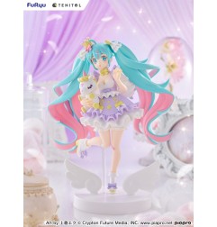 Hatsune Miku - Statuette Tenitol Hatsune Miku Yumekawa Princess Lavender Ver. 21 cm