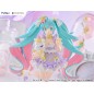 Hatsune Miku - Tenitol PVC Statue  Yumekawa Princess Lavender Ver. 21 cm