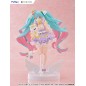 Hatsune Miku - Tenitol PVC Statue  Yumekawa Princess Lavender Ver. 21 cm