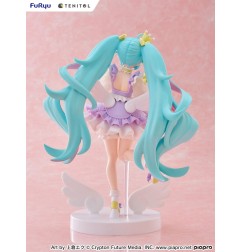 Hatsune Miku - Statuette Tenitol Hatsune Miku Yumekawa Princess Lavender Ver. 21 cm
