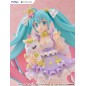 Hatsune Miku - Tenitol PVC Statue  Yumekawa Princess Lavender Ver. 21 cm