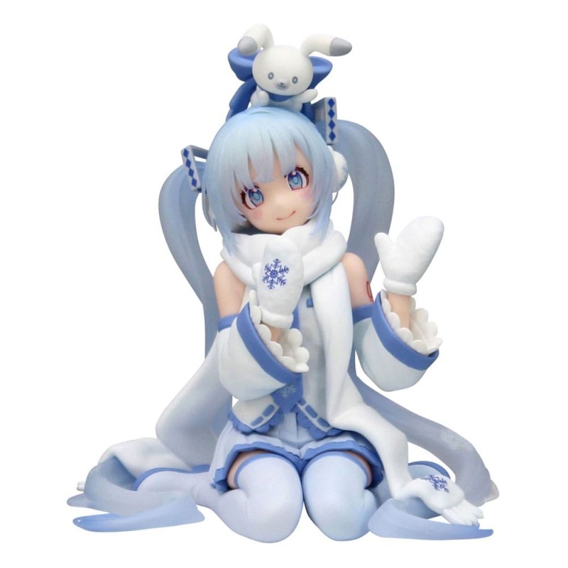 Hatsune Miku - Noodle Stopper PVC Statue Snow Miku Sky Town 10th Ver. 10 cm