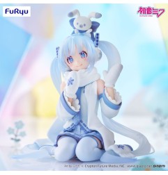 Hatsune Miku - Noodle Stopper PVC Statue Snow Miku Sky Town 10th Ver. 10 cm