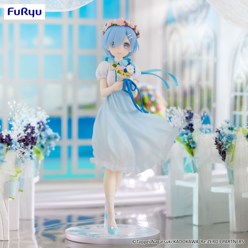 Re:Zero Starting Life in Another World - Statuette Trio-Try-iT Rem Bridesmaid 21 cm