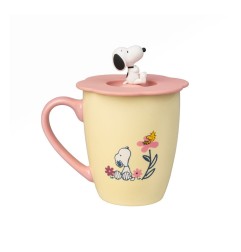Peanuts - Mug with lid Premium Ver.
