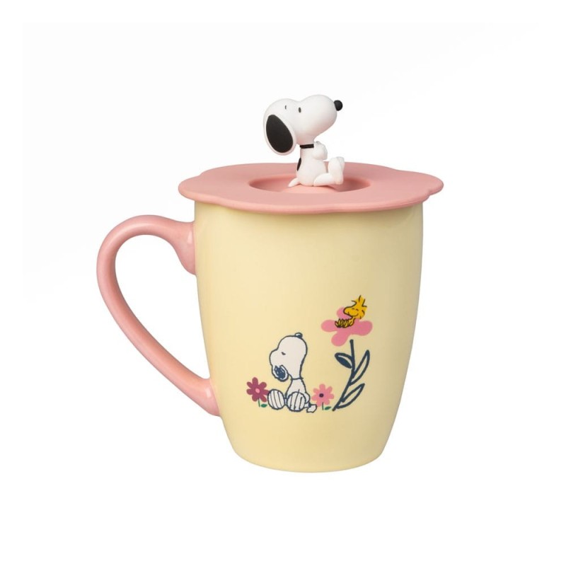 Peanuts - Mug with lid Premium Ver.