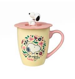 Peanuts - Mug with lid Premium Ver.