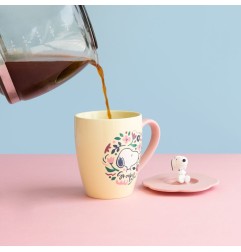 Peanuts - Mug with lid Premium Ver.