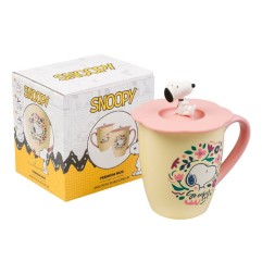 Snoopy - Mug Snoopy avec couvercle