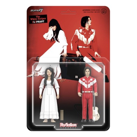 The White Stripes - ReAction Action Figures 2-Pack Wave 02 (Elephant) 10 cm