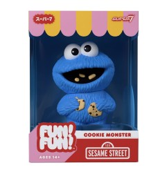 1, Rue Sésame - Figurine FUN! FUN! Cookie Monster 13 cm