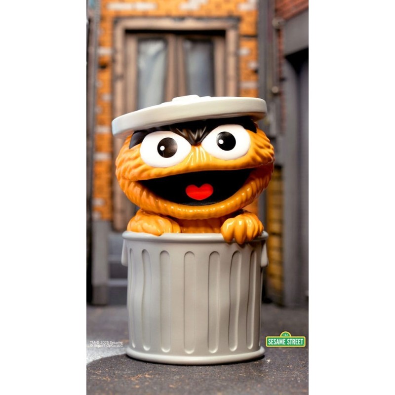 1, Rue Sésame - Figurine FUN! FUN! Oscar the Grouch (Orange) 13 cm 1, Rue Sésame - Figurine FUN! FUN! Oscar the Grouch (Orange) 13 cm