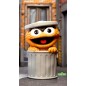Sesame Street - FUN! FUN! Vinyl Action Figure Oscar the Grouch (Orange) 13 cm