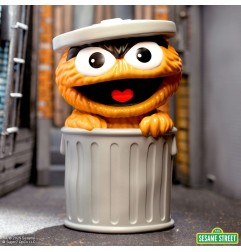 1, Rue Sésame - Figurine FUN! FUN! Oscar the Grouch (Orange) 13 cm