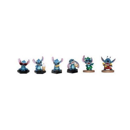 Lilo & Stitch - Pack de 6 mini figurines Lilo & Stitch Hero Box Fun Series 8 cm