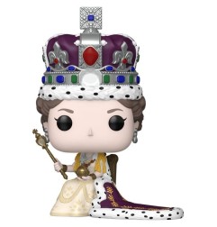 Queen Elizabeth II - POP! Premium Vinyl Figure 100th-  (Coronation) 9 cm
