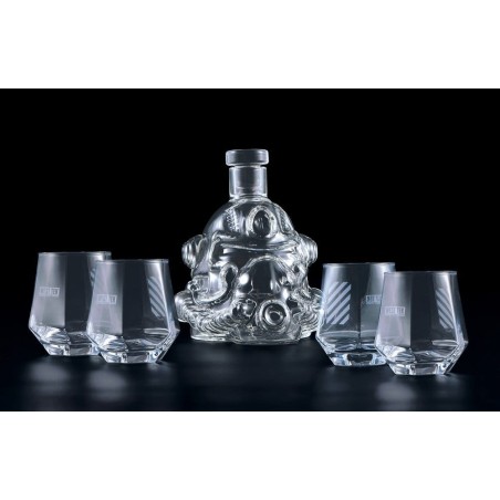 Fallout - Carafe Fallout avec 4 verres T-51