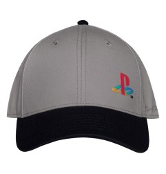 Sony PlayStation - Casquette baseball Grise Logo PlayStation