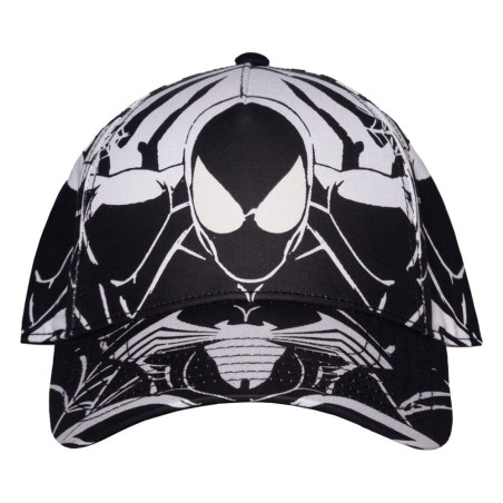 Marvel - Casquette baseball Spider-Man Black & White All-over-Print