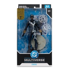 DC Multiverse - Figurine Static Shock (Trial by Fire) (Gold Label) 18 cm