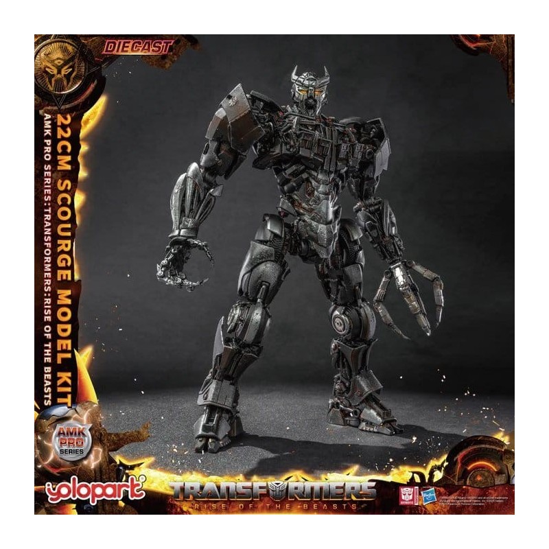 Transformers - : Rise of the Beasts AMK Pro Series Model Kit Scourge (Oversea Version) 22 cm Transformers - : Rise of the Beasts AMK Pro Series Model Kit Scourge (Oversea Version) 22 cm