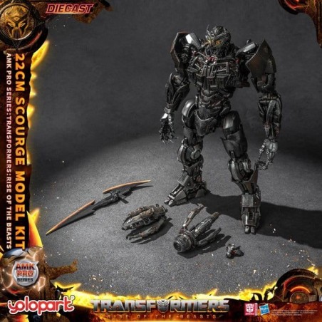 Transformers - : Rise of the Beasts AMK Pro Series Model Kit Scourge (Oversea Version) 22 cm