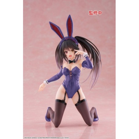 Date A Live V - Statuette Desktop Cute Figure Kurumi Tokisaki Bunny Ver. Renewal 13 cm