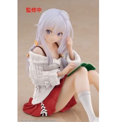 Wandering Witch: The Journey of Elaina - Statuette Desktop Cute Figure Elaina Casual Clothes Ver. Renewal 13 cm