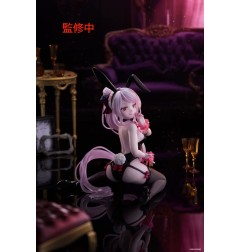 Overlord - PVC Statue Desktop Cute Figure Shalltear Bunny Ver. 13 cm