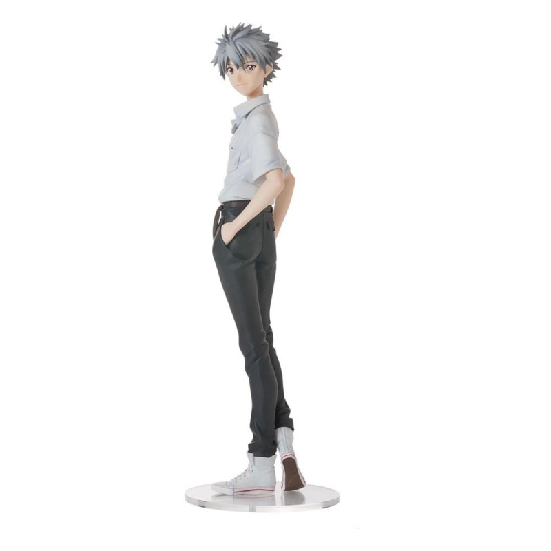 Rebuild of Evangelion - Statuette High Premium Kaworu Nagisa Uniform Ver. : New Theatrical Edition 22 cm