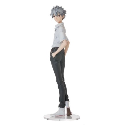 Evangelion - Rebuild of  High Premium PVC Statue Kaworu Nagisa Uniform Ver. : New Theatrical Edition 22 cm