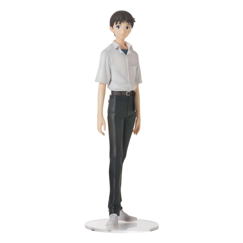 Evangelion - Rebuild of  High Premium PVC Statue Shinji Ikari Uniform Ver. : New Theatrical Edition 22 cm