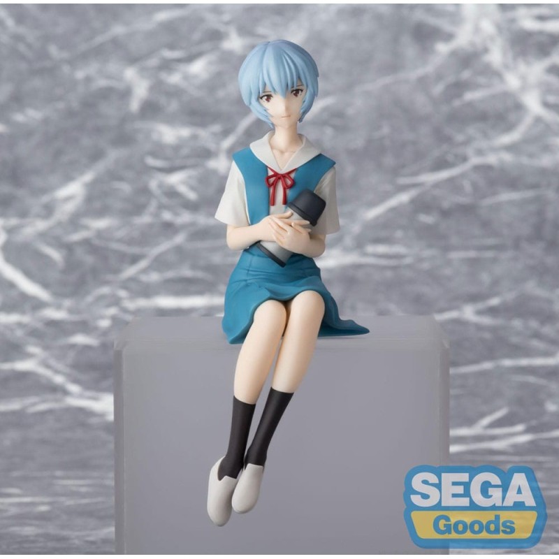 Rebuild of Evangelion - Statuette PM Perching Rei Ayanami Evangelion New Theatrical Edition 14 cm
