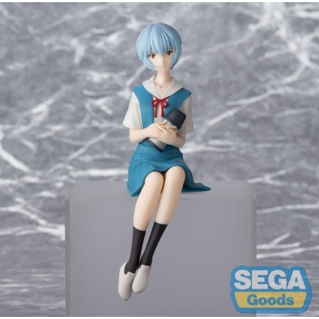 Rebuild of Evangelion - Statuette PM Perching Rei Ayanami Evangelion New Theatrical Edition 14 cm
