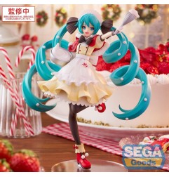 Character Vocal Series 01: Hatsune Miku - Statuette Luminasta Hatsune Miku Christmas 2025 20 cm