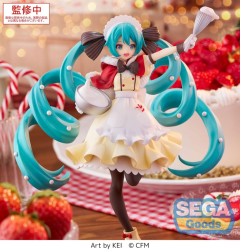 Character Vocal Series 01: Hatsune Miku - Statuette Luminasta Hatsune Miku Christmas 2025 20 cm