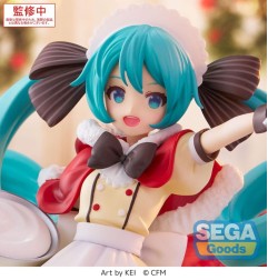 Character Vocal Series 01: Hatsune Miku - Statuette Luminasta Hatsune Miku Christmas 2025 20 cm