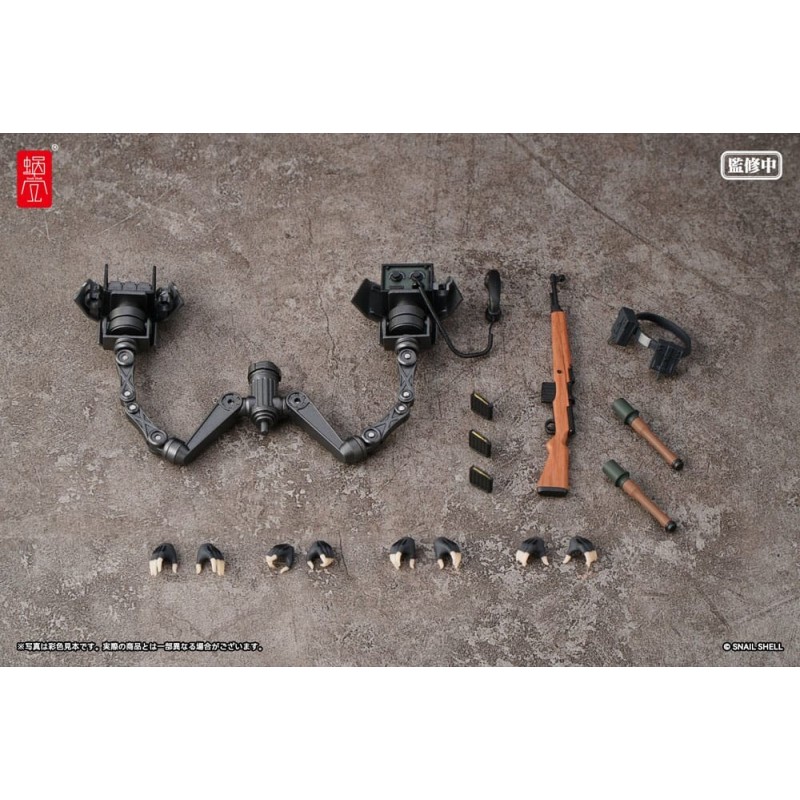 Original Character - Accessoires pour figurines 1/12 Optional Armament Parts Panzer Bunny Anneliese