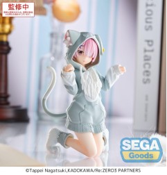 Re:Zero Starting Life in Another World - Statuette Yumemirize Ram Mofumofu Pack 11 cm