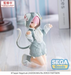 Re:Zero - Starting Life in Another World Yumemirize PVC Statue Ram Mofumofu Pack 11 cm