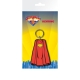 Superman - Porte-clés caoutchouc Superman Cape 7 cm