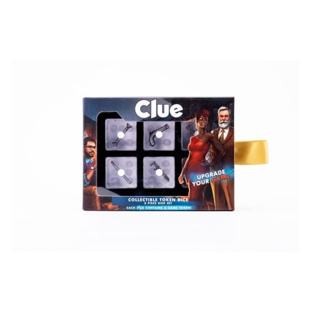 Cluedo - Pack de 6 dés Cluedo Token Weapons