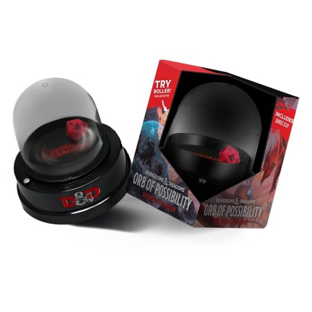 Dungeons & Dragons - Dice roller with dice Orb of Possibility