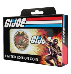GI Joe - G.I. Joe Collectable Coin A Real American Hero 60th Anniversary 24k Gold Plated Limited Edition
