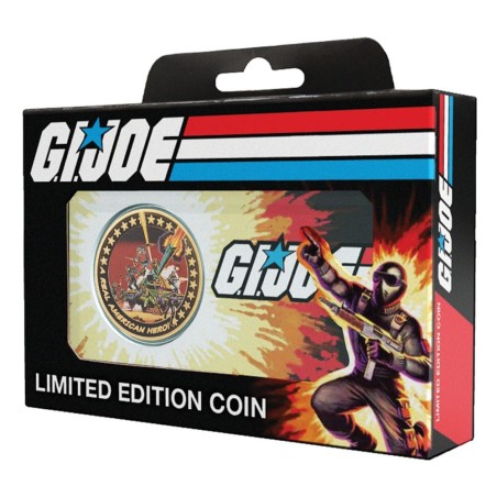 G.I. Joe - Pièce de collection A Real American Hero 60th Anniversary 24k Gold Plated Limited Edition