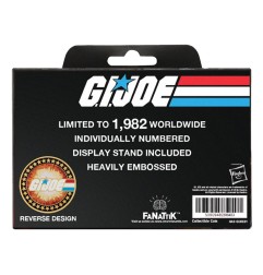 G.I. Joe - Pièce de collection A Real American Hero 60th Anniversary 24k Gold Plated Limited Edition