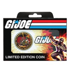 GI Joe - G.I. Joe Collectable Coin A Real American Hero 60th Anniversary 24k Gold Plated Limited Edition