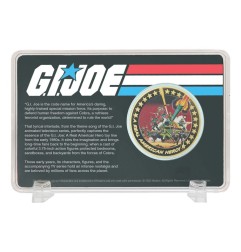 G.I. Joe - Pièce de collection A Real American Hero 60th Anniversary 24k Gold Plated Limited Edition